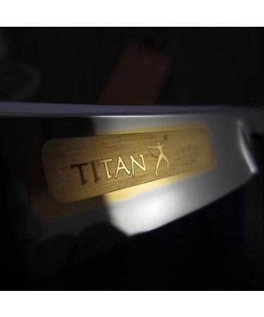 Titan Vintage Straight Razor - Classic Foldable Beard & Mustache Shaver - Manual Thin Eyebrow Knife for Men - Premium Barber Grooming Tool - Buy Online on GoSupps.com