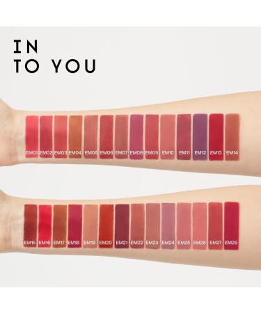  INTO YOU INTO YOU EM08 Long Lasting Matte Liquid Lipstick with Intense Colour Rendering - Buy Online on GoSupps.com