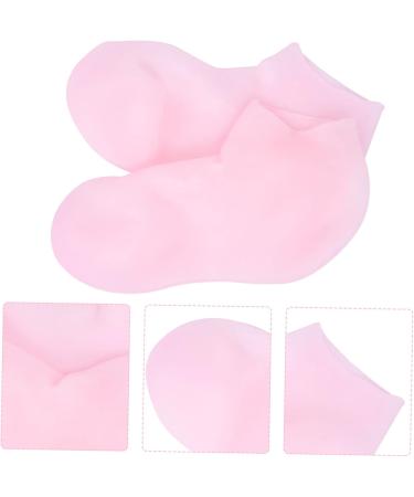 FRCOLOR 1 Pair Protective Socks Gel Heel Socks Lotion Infused Socks Ventilate Heel Socks Aloe Socks Spa Socks Moisturizing Feet Sock Silicone Socks Night Protective Shoes Sebs Miss Crusty - Buy Online on GoSupps.com