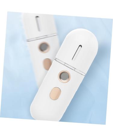 Mikinona Brumisateur Hydratant Nanom trique Portable Compact Vaporisateur Facial pour Femmes Soins de Beaut Visage Visage Bureau Voyage Blanc - Buy Online on GoSupps.com