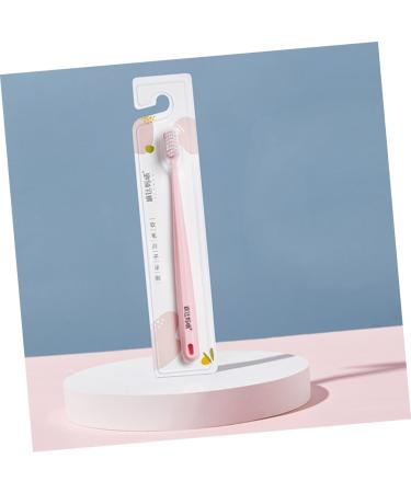 Minkissy 2-Pack Sensitive Gums Toothbrushes - Soft Bristle for Pregnant Women & Kids - Pink Oral Care Brush - Buy Online on GoSupps.com