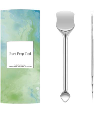 GaotKeut Pore Prep Tool Comedone Extractor Tool Blemish Spots Extractor Double Headed Pore Cleaning Beauty Tool for Whitehead Popping - Buy Online on GoSupps.com
