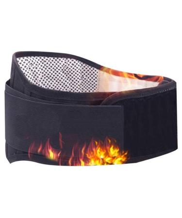 Back warmer self -heating kidney warmer magnetic therapy waist warmer back waist support thermal therapy magnetic protection thermal belt thermal thermal warmer thermal insulation back band women men black - Buy Online on GoSupps.com