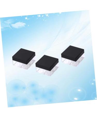 POPETPOP 3pcs Powder Subpackage Case Cosmetic Travelling Bottle Powder Box Makeup Powder Round Size 2 As Shown - Buy Online on GoSupps.com