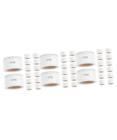 FRCOLOR 150 Pcs Disposable Makeup Tools Adhesive Eyebrow Shaping Positioning Eyebrow Ruler Sticker Make up