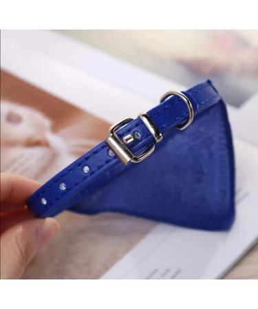Buy Blue Paisley Cat Collar with Bandana & Buckle - Size S (20-26cm) | International Shipping Available - Buy Online on GoSupps.com
