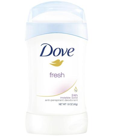 Dove Invisible Solid Deodorant  Fresh - 1.6 Oz Fresh 1.6 Ounce (Pack of 1) - Buy Online on GoSupps.com