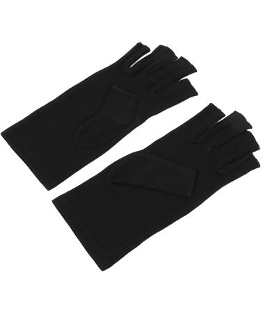 Arthritis Compression Gloves Rheumatoid Wearable Compression Gloves Polyester Warm Safe Soft Fingerless Typing Gloves for Men Medium - Buy Online on GoSupps.com