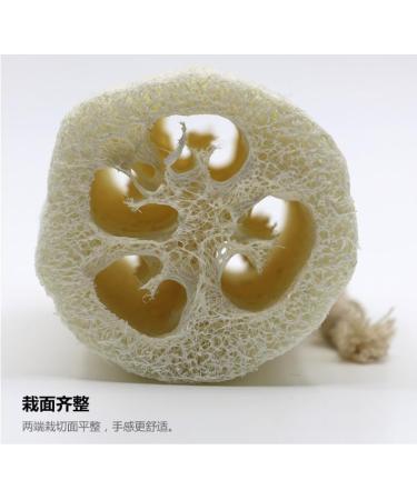 Natural Loofah Exfoliating Body Sponge Scrubber Set - 3 PC Shower & Kitchen Cleaning Rag - Buy Online on GoSupps.com