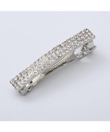 Aoxmas 2pcs Fashion Rhinestone Hair Clips - Bling Hair Accessories for Girls and Women - Buy Online on GoSupps.com