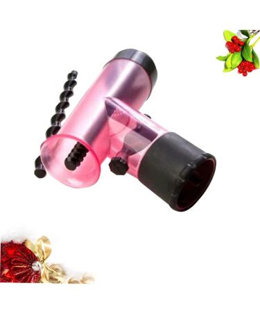 Healeved 2pcs Curly Hair Tools Curly Hair Roller Hair Crimpers Hair Dryer Curls Styling Connectors Rosy - Buy Online on GoSupps.com