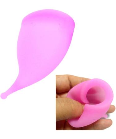 Exceart Menstrual Cup Set - 2 Silicone Period Cups in Pink & Purple | Leak-Proof Durable Monthly Collectors for Women - Buy Online on GoSupps.com