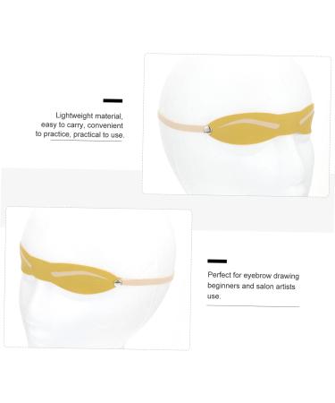 Healeved 10pcs Eyebrow Practice Skin Practice Eyebrow Skin Headband Practice Tool Eyebrow Trimming - Buy Online on GoSupps.com