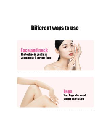 Peach Extract Fruit Acid Exfoliating Cream Deep Cleaning Face Body Scrub Skin Care 140g / 4.94oz - Buy Online on GoSupps.com