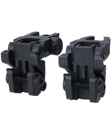 Mbus 2nd Gen Flip Up Sights Set for Picatinny & Weaver Rails - Black - Buy Online on GoSupps.com