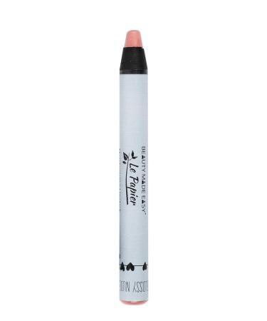 Beauty Made Easy: Vegan Moisturising Lipstick - Glossy Nudes CORAL | Plastic-Free Shea Butter 6g - Buy Online on GoSupps.com