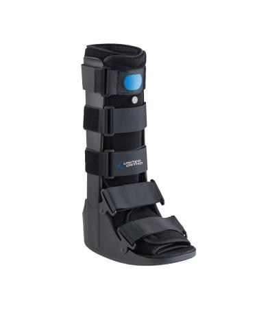 United Ortho Air Cam Walker Fracture Boot Large Black Large (Pack of 1) Black - Buy Online on GoSupps.com