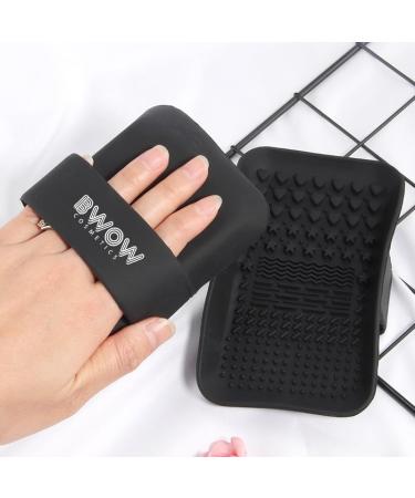 LUXCLEAN PRO Makeup Brush Cleaning Mat | Silicone & Latex Free | Handheld Cleaner for All Brush Styles | Textured Surface for Precision Cleaning - Buy Online on GoSupps.com