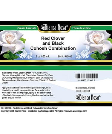 Red Clover and Black Cohosh Combination Cream (2 oz ZIN: 512986) - 2 Pack - Buy Online on GoSupps.com