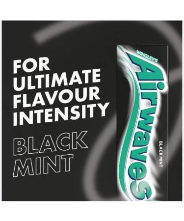 Wrigley'S Wrigley Airwaves Black Mint Gum 10 Pellets - Pack Of 6 - Buy Online on GoSupps.com