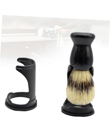 Alipis 4-Piece Black Beard Brush Holder Set | Men's Shaving Rack & Travel Razor Container - Buy Online on GoSupps.com