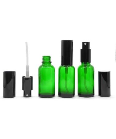 Yizhao Green Spray Bottle - 30ml Glass Atomizer for Essential Oils Cosmetics Cleaning Aromatherapy | 18pcs Set - Buy Online on GoSupps.com