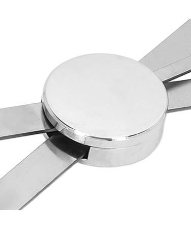 Sonew Adjustable Eyebrows Ruler | Stainless Steel Compass for Precision Makeup Measurement - International Shipping - Buy Online on GoSupps.com