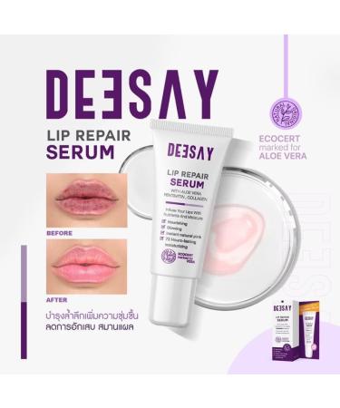 Deesay Lip Repair Serum - Nourishing & Radiant Moisturizer for Smooth Pink Lips | 8ml - International Shipping Available - Buy Online on GoSupps.com