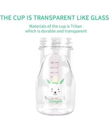 Bunnytoo 300ml Sippy Cup for Toddlers | BPA-Free Leak-Proof Spill-Free Night Trainer Cup with Silicone Spout | Suitable from 8+ Months | Green - Buy Online on GoSupps.com