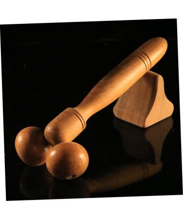 Lalafina 2-Pack Wooden Face Massage Tools - Eye Massage Devices for Fatigue Relief & Yoga Tension - 3D Bamboo Head Scratcher & Skin Care Roller - Buy Online on GoSupps.com