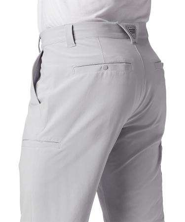 Columbia Men's Terminal Tackle Pant Cool Grey 42W x 30L - Big | High-Performance Fishing Pants - Buy Online on GoSupps.com