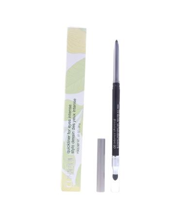 Clinique Quickliner For Eyes Intense - 05 Intense Charcoal 0.28g/0.01oz | Long-lasting Eye Pencil - Buy Online on GoSupps.com