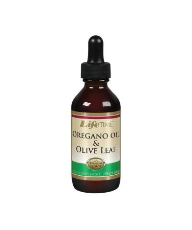 LifeTime Vitamins Oregano Oil & Olive Leaf 2 fl oz (59 ml)