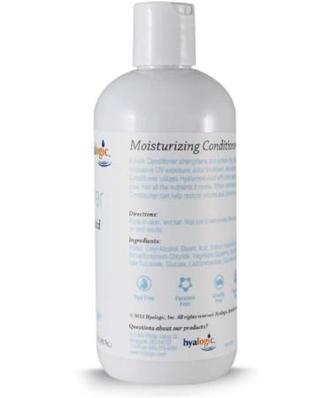 Hyalogic Episilk Hair Conditioner - Moisturizing Hyaluronic Acid & Collagen Formula for All Hair Types | Paraben-Free Volume Boosting (10 fl oz - Buy Online on GoSupps.com