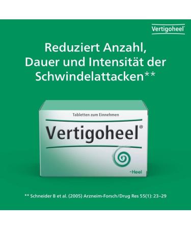 Buy Vertigoheel Tablets - 100 Hours Relief for Vertigo & Dizziness - International Shipping - Buy Online on GoSupps.com