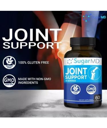 SugarMD Dr. Ergin's Joint Support Capsules - 60 Count - Buy Online on GoSupps.com