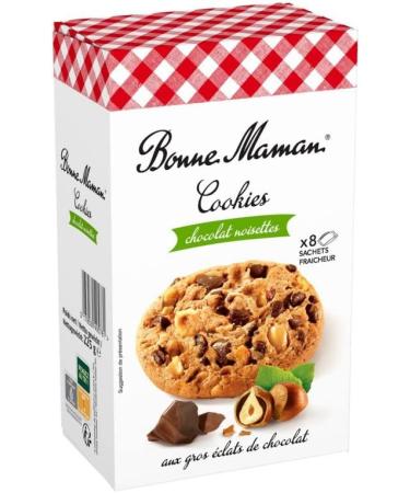  Bonne Maman Bonne Maman Chocolate/Hazelnut Cookies 225g - Pack of 4 - Buy Online on GoSupps.com