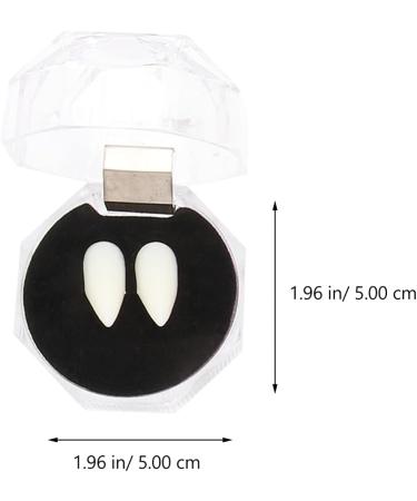 Bestoyard 2 Pack Halloween Vampire Fangs and Werewolf Teeth Set - Fake False Teeth for Costumes - Buy Online on GoSupps.com