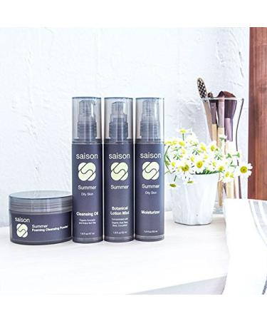 Saison Summer Cleansing Oil | Organic Vegan Cruelty-Free | Ideal for Oily Skin - Shop Internationally - Buy Online on GoSupps.com