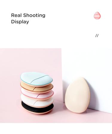30 Mini Makeup Puffs - Latex-Free Soft Sponges for Foundation & Concealer | Hydrophilic Beauty Tools - 2 Colors - Buy Online on GoSupps.com