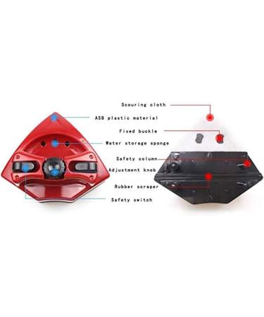 Double-Sided Wipe Window Cleaner Glass Wiper Magnetic Cleaning Tools Useful Surface Cleaning Brush for High Rise - Buy Online on GoSupps.com