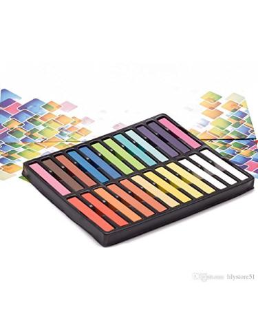 24 Colors Non-Toxic Hair Dye - Lime Tint Soft Pastel Salon Kit by BOOLAVARD | International Shipping Available - Buy Online on GoSupps.com