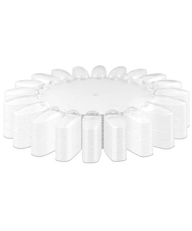 20Pcs Clear False Nail Swatches Wheels - Nail Polish Display for Manicure - Nail Art Color Show (20 Tips) - Buy Online on GoSupps.com