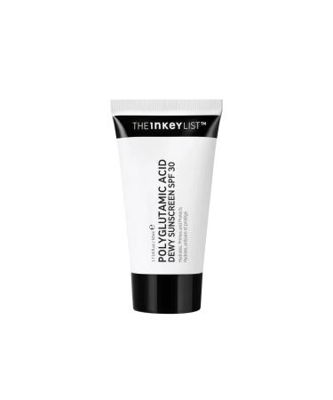 The INKEY List Cr me solaire ros e l'acide polyglutamique SPF 30 50 ml pr pare et prot ge non grasse adapt e aux v g taliens adapt e tous les types de peau