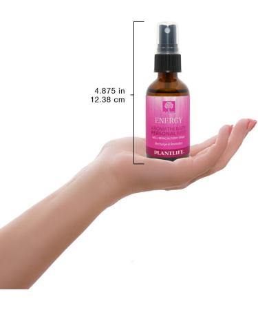 Buy Plantlife Energy Mist - 100% Pure Therapeutic Face & Body Spray - Travel Size - Made in California - Buy Online on GoSupps.com