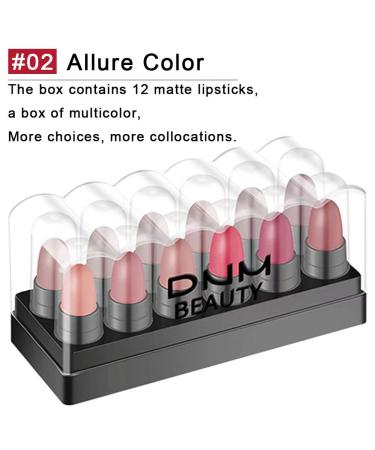 12Pcs Capsule Pills Lipstick Set for Women - Strawberry Mint Apple Flavor Lip Balm, Color Changing Jelly Magic, Matte & Metallic Lipstick Kit for Long-Lasting Wear - Buy Online on GoSupps.com