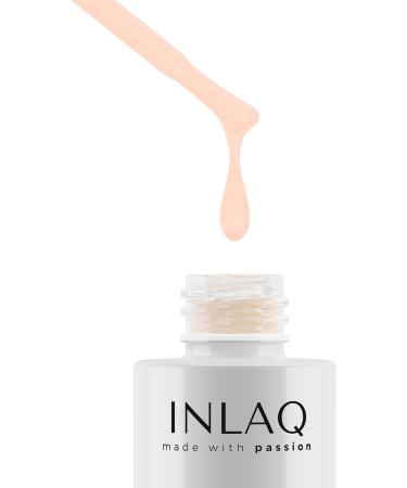 INLAQ 2in1 Rubber Base Gel UV HEMA Free Nude 6ml | Nail Polish Base Gel Cover Nude - Hard Gel for Nails | Up to 95% Opacity - Buy Online on GoSupps.com
