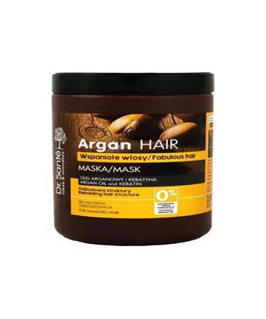Dr. Sante Argan hair mask for damaged hair with intensive 3-step regeneration with keratin 1000 ml