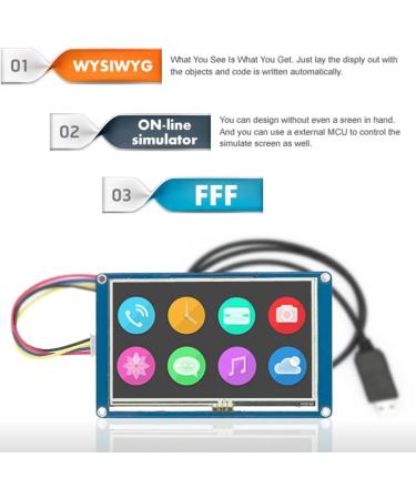 Buy SOFORFREEM NX4827T043 4.3 HMI Resistive Display | Enhanced Multifunction Interface for International Shipping - Buy Online on GoSupps.com