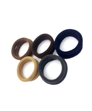 Beavorty elastic hair bands ponytail holder hair ties seamless hair rope